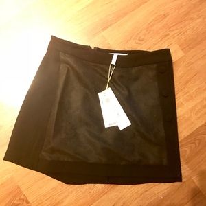 Overlap Button Front Skort